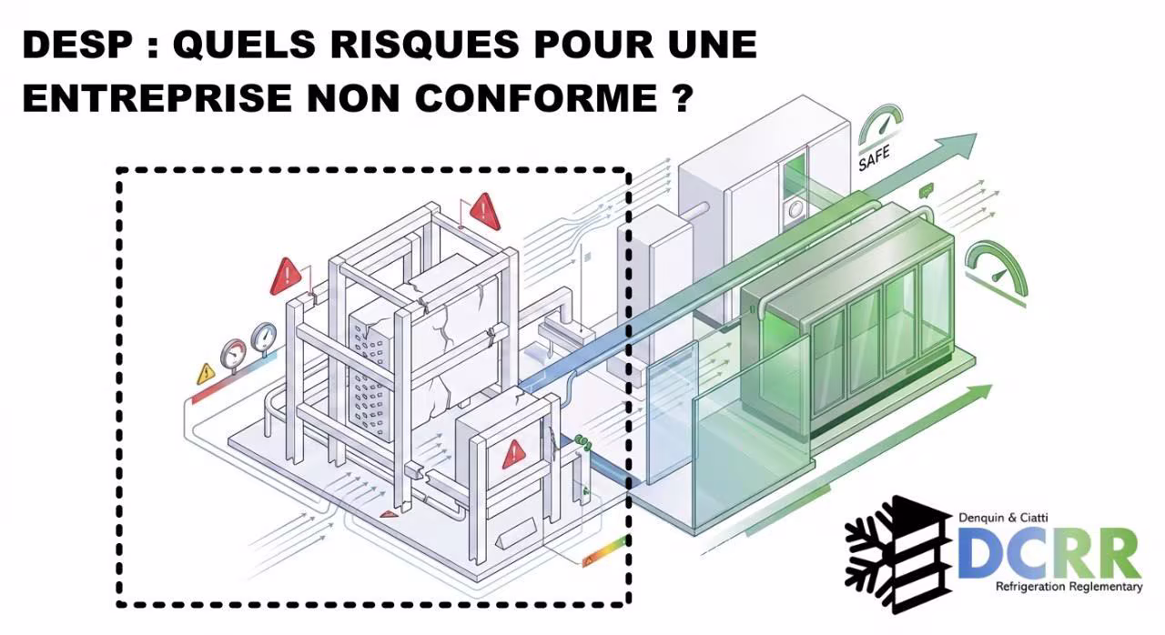 Risques non-conformité DESP - équipements sous pression